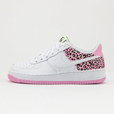 Кецове и обувки Nike Air Force 1 '07 "Pink Leopard" GS Бяло | DA4673-100, 2