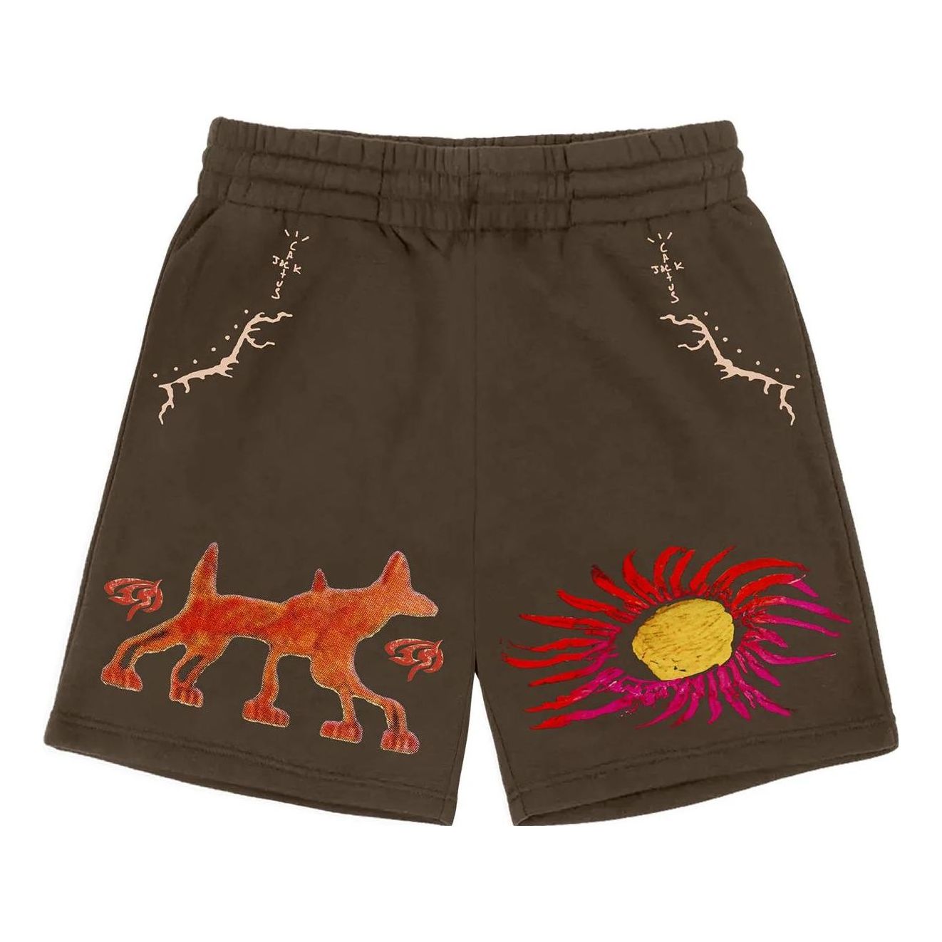 Къси панталони Cactus Jack by Travis Scott Travis Scott Cactus Jack Sun Shorts Кафяво | CJFN-SS91, 0