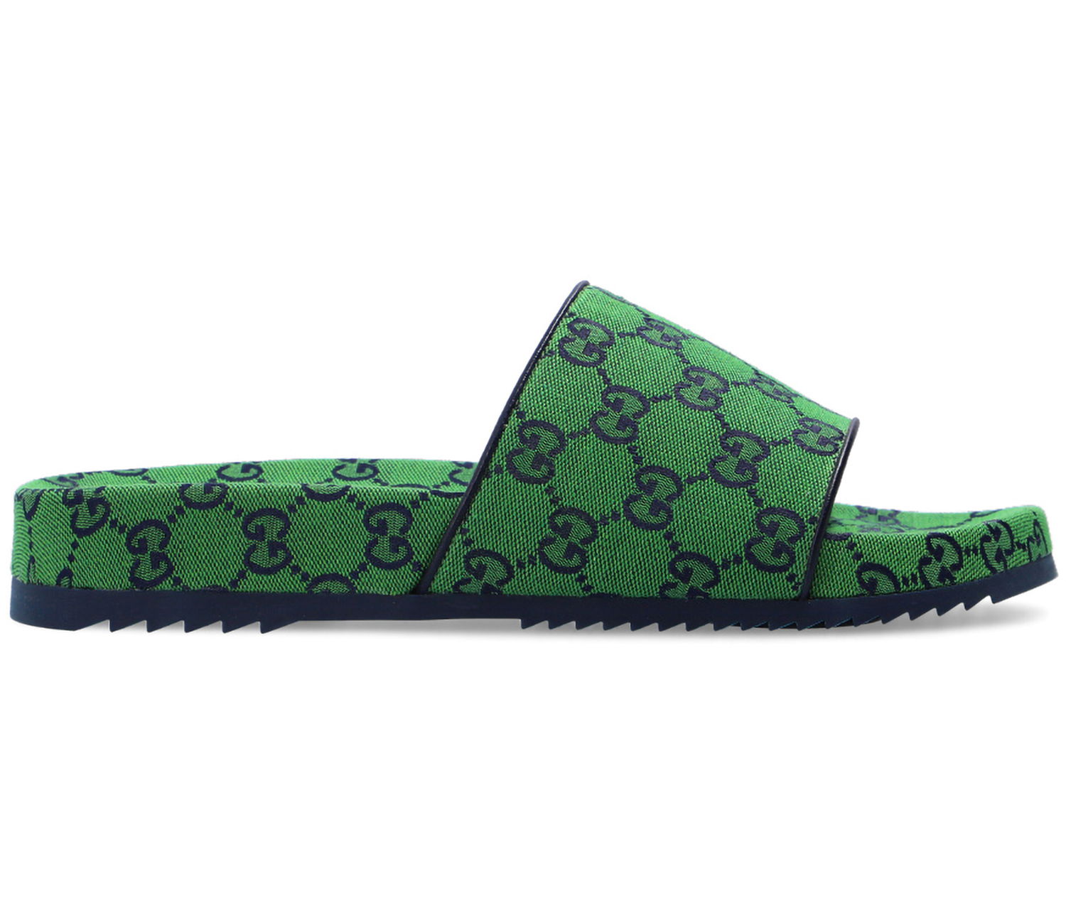 Кецове и обувки Gucci GG Canvas Slide 'Green Monogram' Зелено | 663660 9SFV0 3360, 0