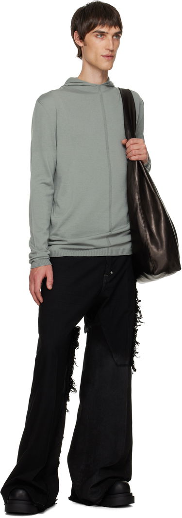 Дънки Rick Owens Concordians Joris Wide-Leg Distressed Jeans Черно | RR02E1308 BBCL, 3