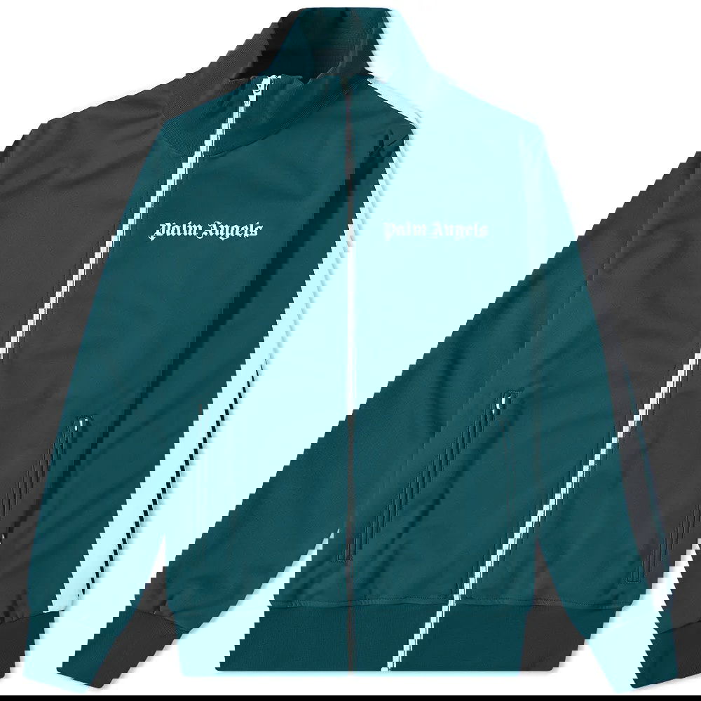 Яке Palm Angels Classic Track Jacket Зелено | PMBD001C99FAB0045501, 0