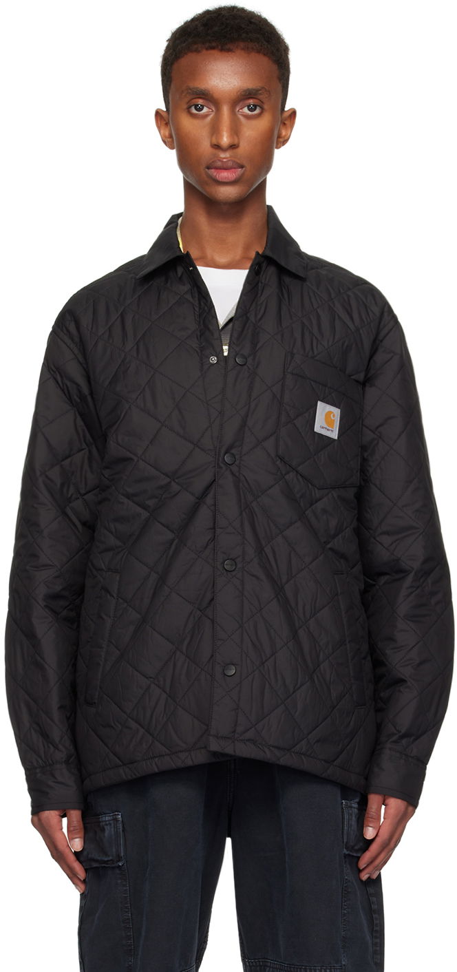 Пухо яке Carhartt WIP Quilted Shirt Jacket Черно | I034363, 0