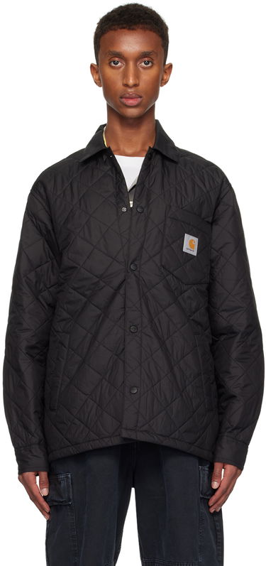 Пухо яке Carhartt WIP Quilted Shirt Jacket Черно | I034363, 0