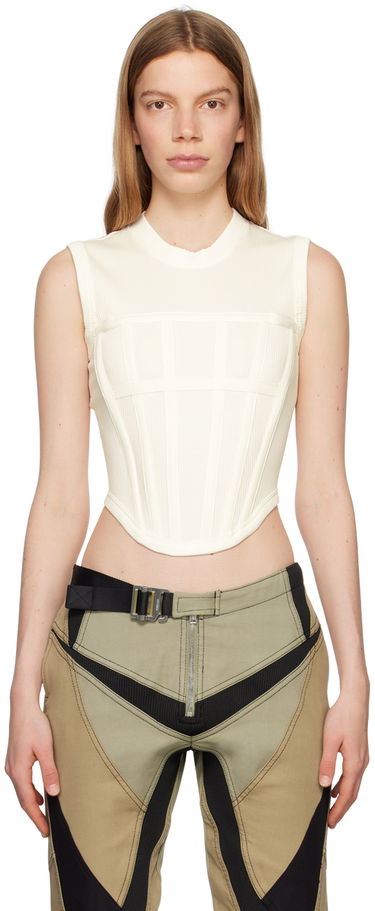 Потник Dion Lee Corset Tank Top Бяло | C3094R23, 0