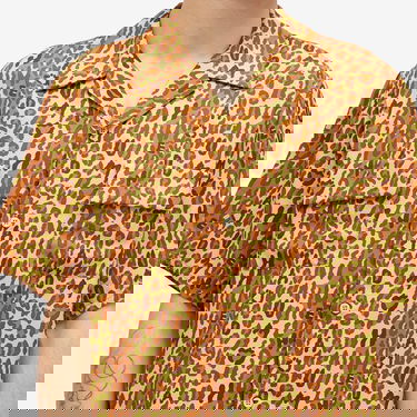 Риза Human Made Vacation Leopard Shirt Жълто | HM27SH021-Y, 5