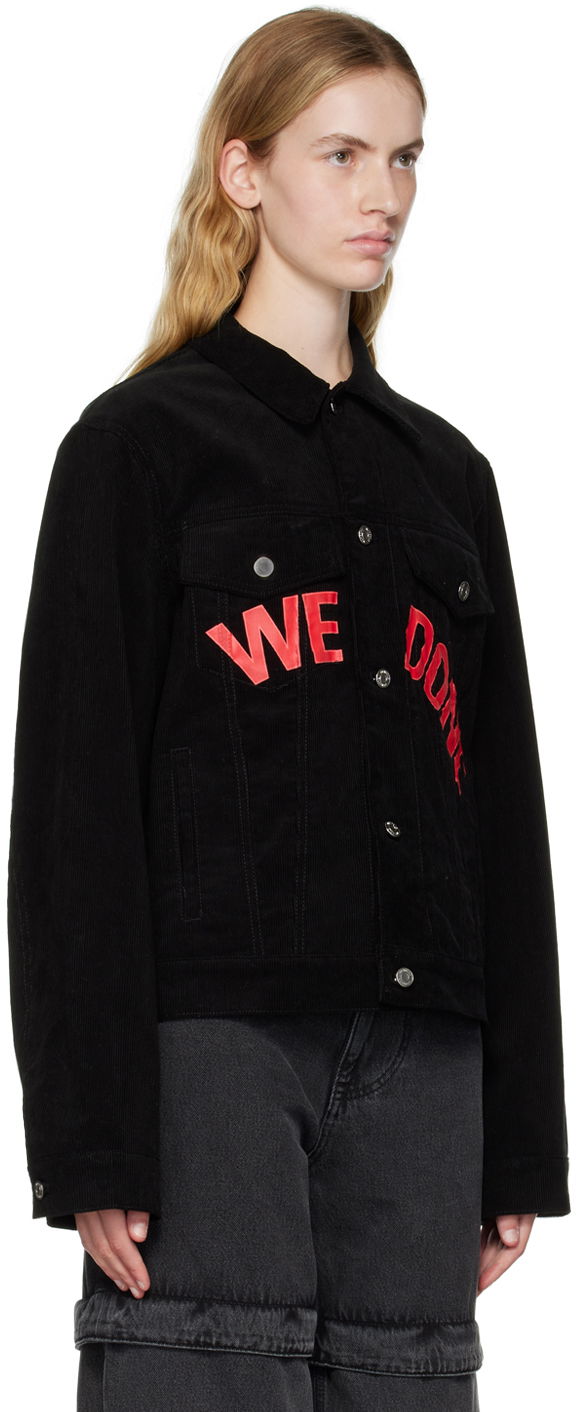 Яке бомбър We11done We11Done Corduroy Jacket Черно | WD-DJ3-22-375-U-BK, 1