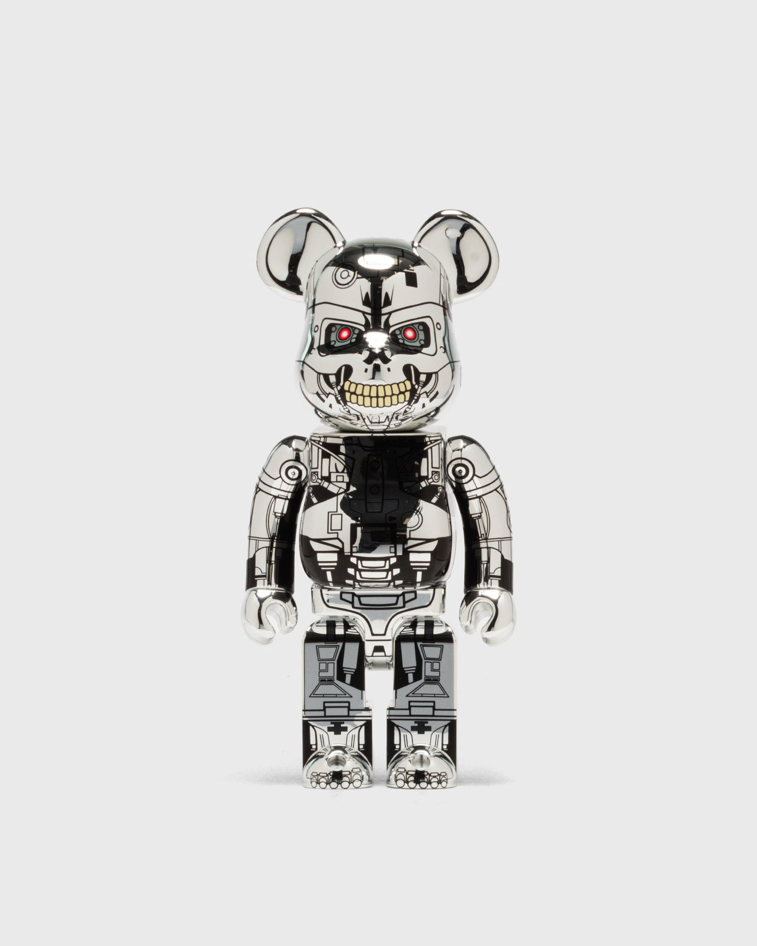 Колекционерско Medicom Toy Terminator 2 T-800 Endoskeleton Collectible Figure 400% Металик | MED2437, 0