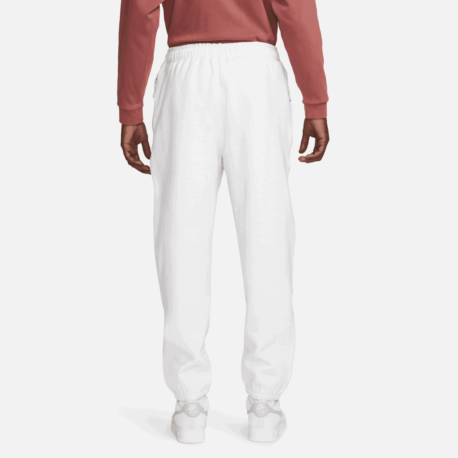 Спортни панталони Nike Solo Swoosh Бяло | DX1364-051, 1