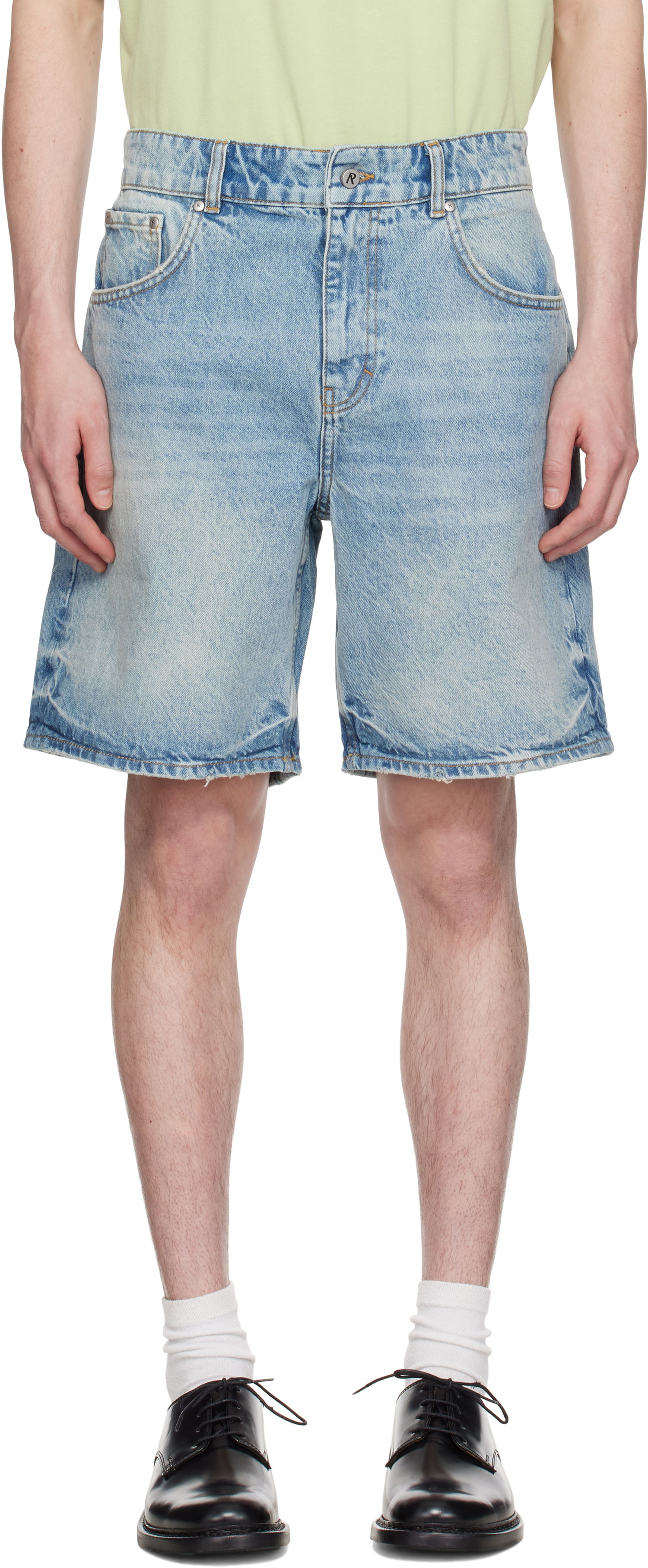 Къси панталони Represent Clo Represent R10T Tailored Denim Shorts Синьо | MLM61038, 0