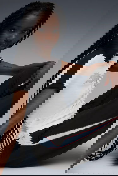 Спортни панталони Puma FENTY High Waist Flared Track Pants Черно | 635543, 4