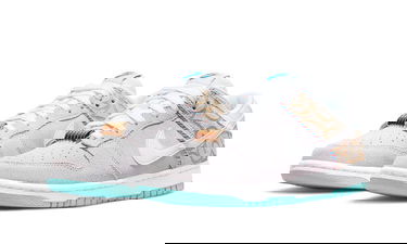 Кецове и обувки Nike Dunk Low SE "Barber Shop Grey" Сиво | DH7614-500, 2