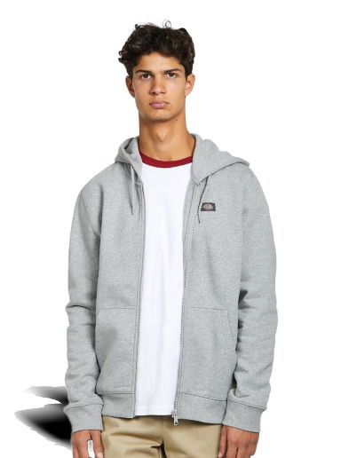 Суитчър Dickies Oakport Zip Hoodie Сиво | DK0A4XD3GYM1