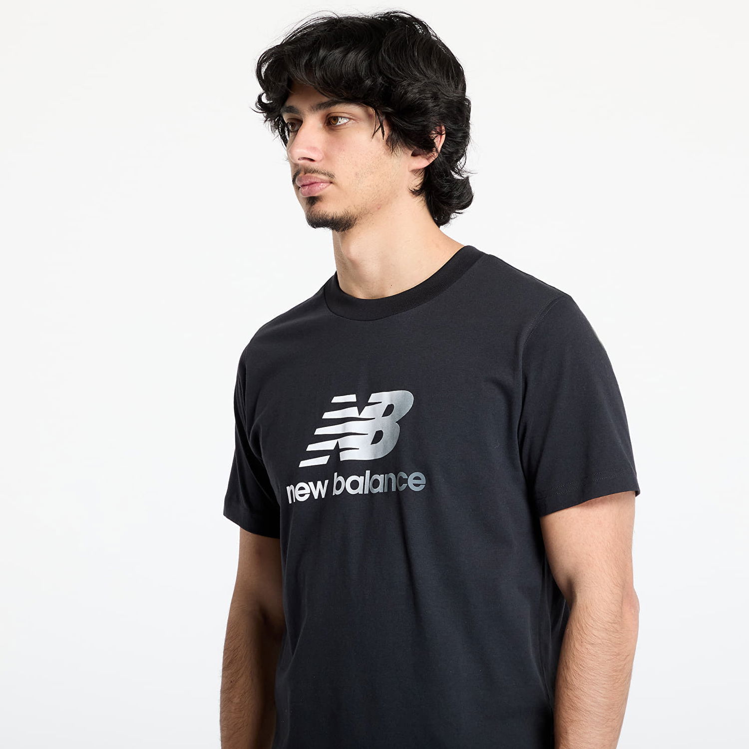 Тениска New Balance Sport Essentials Gradient T-Shirt Черно | MT51503BK, 1