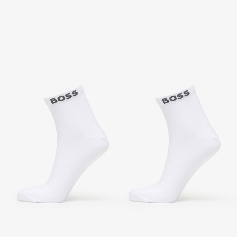 Чорапи BOSS Hugo Men-H-2P Sh Uni Cc Socks White Бяло | 50491208-100