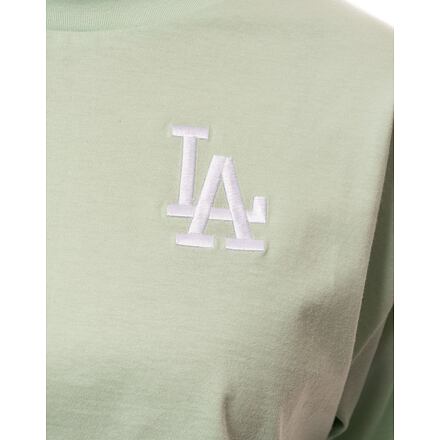 Съкратен топ New Era MLB Le Crop Tee Los Angeles Dodgers Fresh Зелено | 60435325, 1