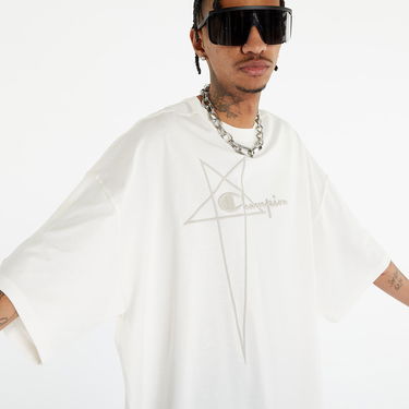 Тениска Rick Owens x Champion Tommy Tee Бяло | CM02C9229-CHJEG-11, 1