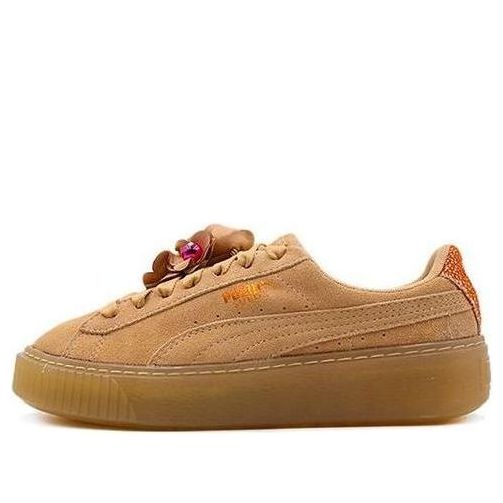 Кецове и обувки Puma Platform Flower Tassel Бежово | 369181-02, 0