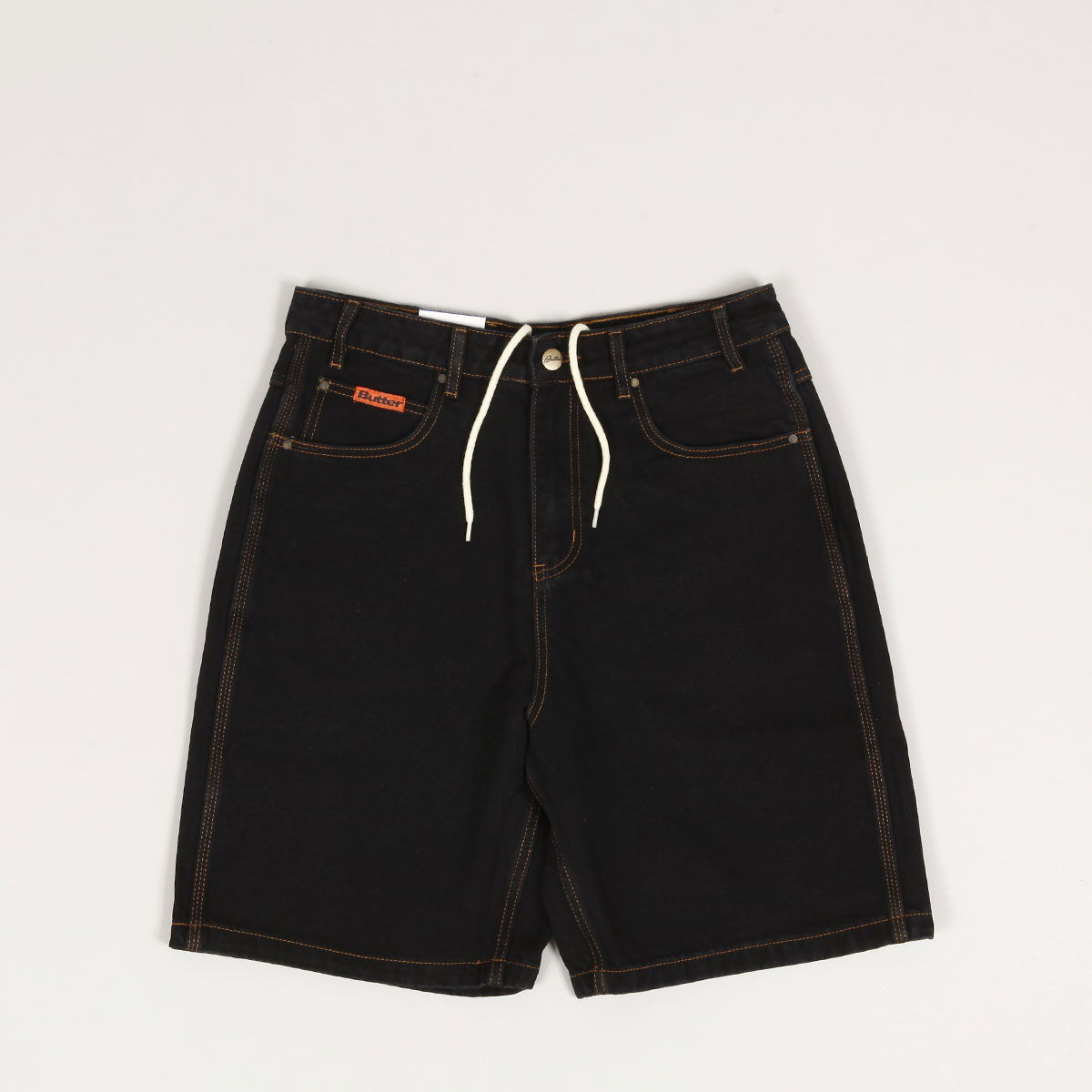 Къси панталони Butter Goods Baggy Denim Shorts Wash Черно | butter-goods-baggy-denim-shorts-washed-black, 0