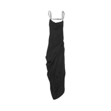 Pокля Jacquemus La Robe Saudade Longue Dress Черно | 211DR001 1020 990, 0