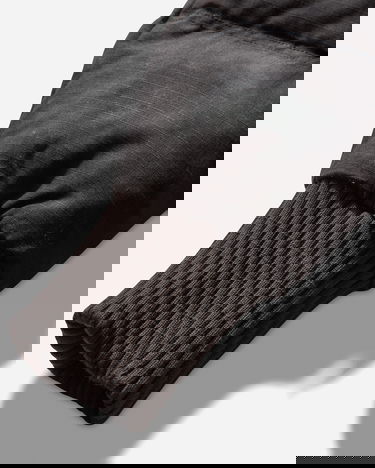 Пухо яке GUESS Distressed Cropped Puffer Jacket with Faux Fur Hood Черно | W5BL10WGF30 JTMU, 4