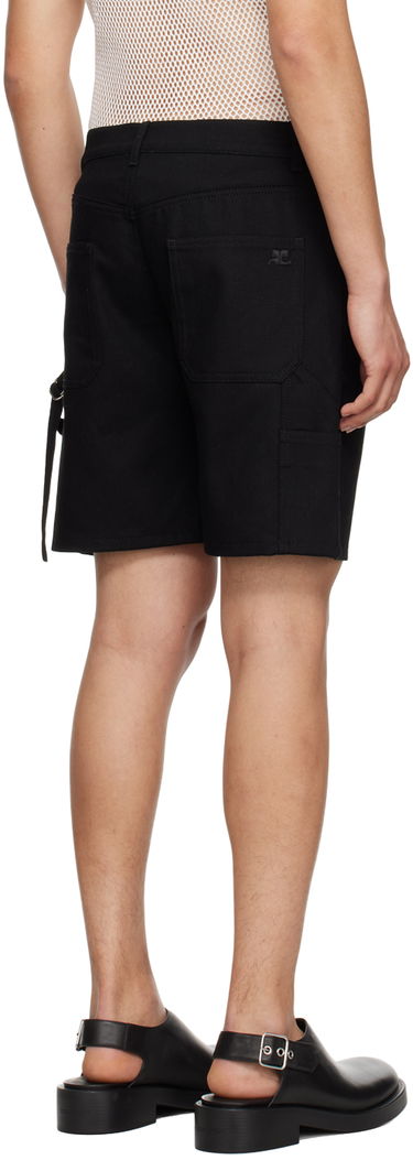 Къси панталони Courrèges Courrèges Shorts Черно | 124DSH026DE0020, 2