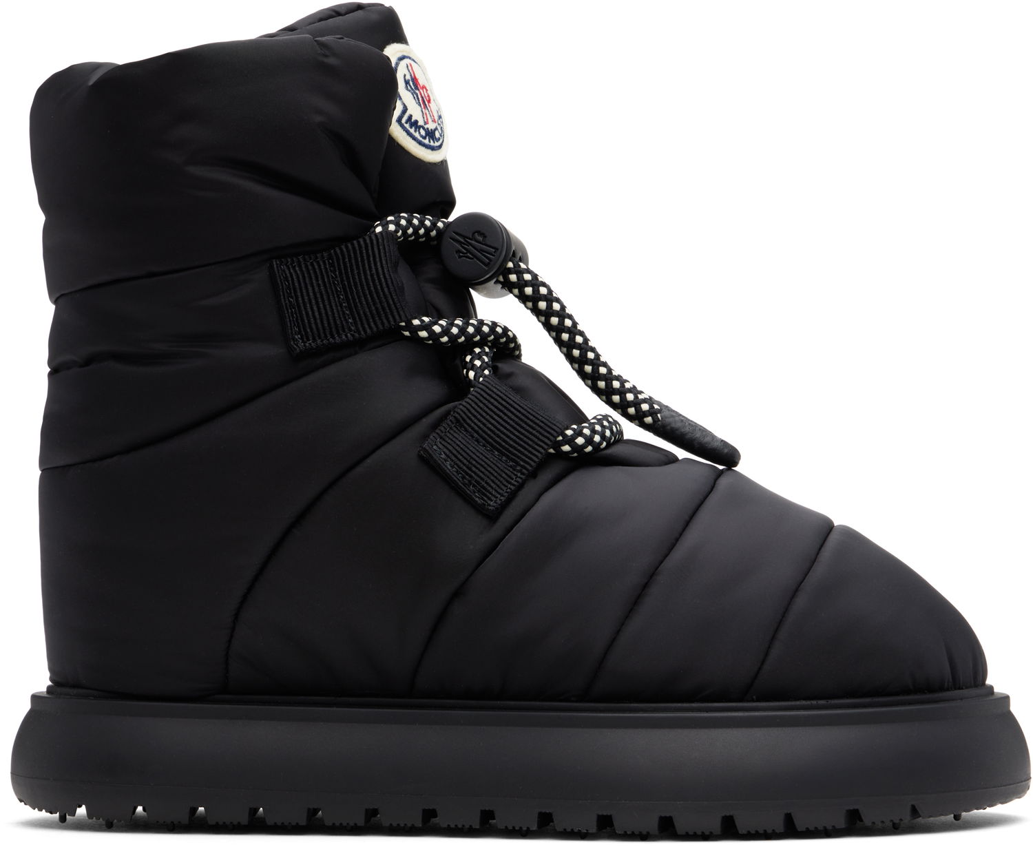 Кецове и обувки Moncler Gaia Pull Snow Boots Черно | J209B4H00080M4300, 0