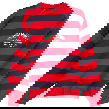 Пуловер Patta Patta Stripe Flag Knit Jumper Червено | POC-SS25-7020-324-0004-084, 1