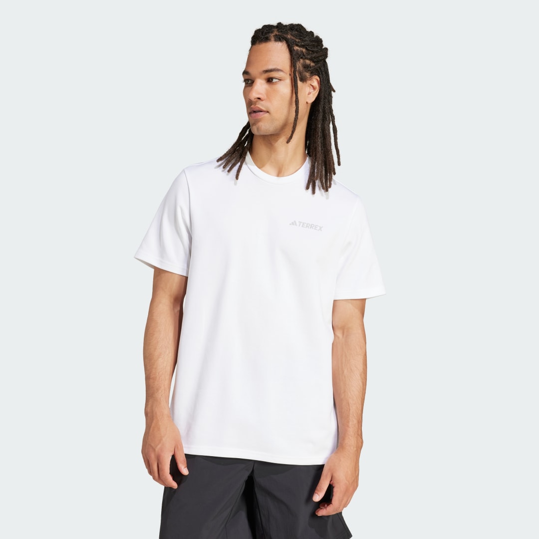 Тениска adidas Performance AEROREADY Graphic Tee Бяло | JI8306, 0