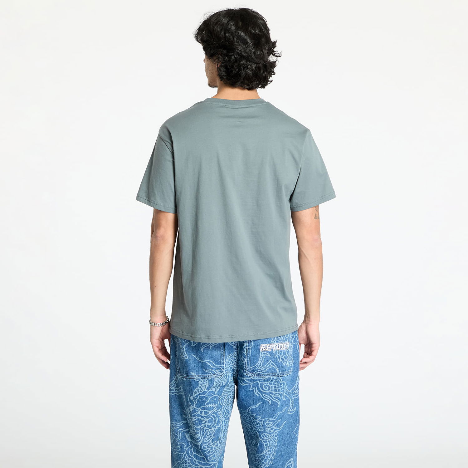 Тениска RIPNDIP RIPNDIP Peaches And Nerm T-Shirt Зелено | RNDHOL24153, 1
