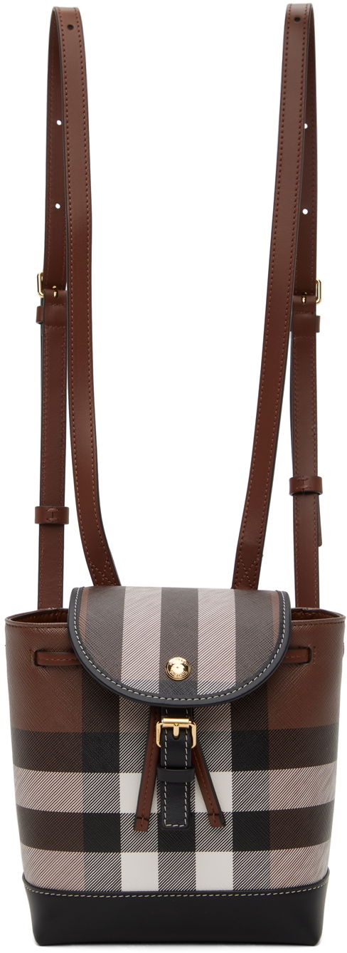 Раница Burberry Micro Backpack Кафяво | 8068102, 0