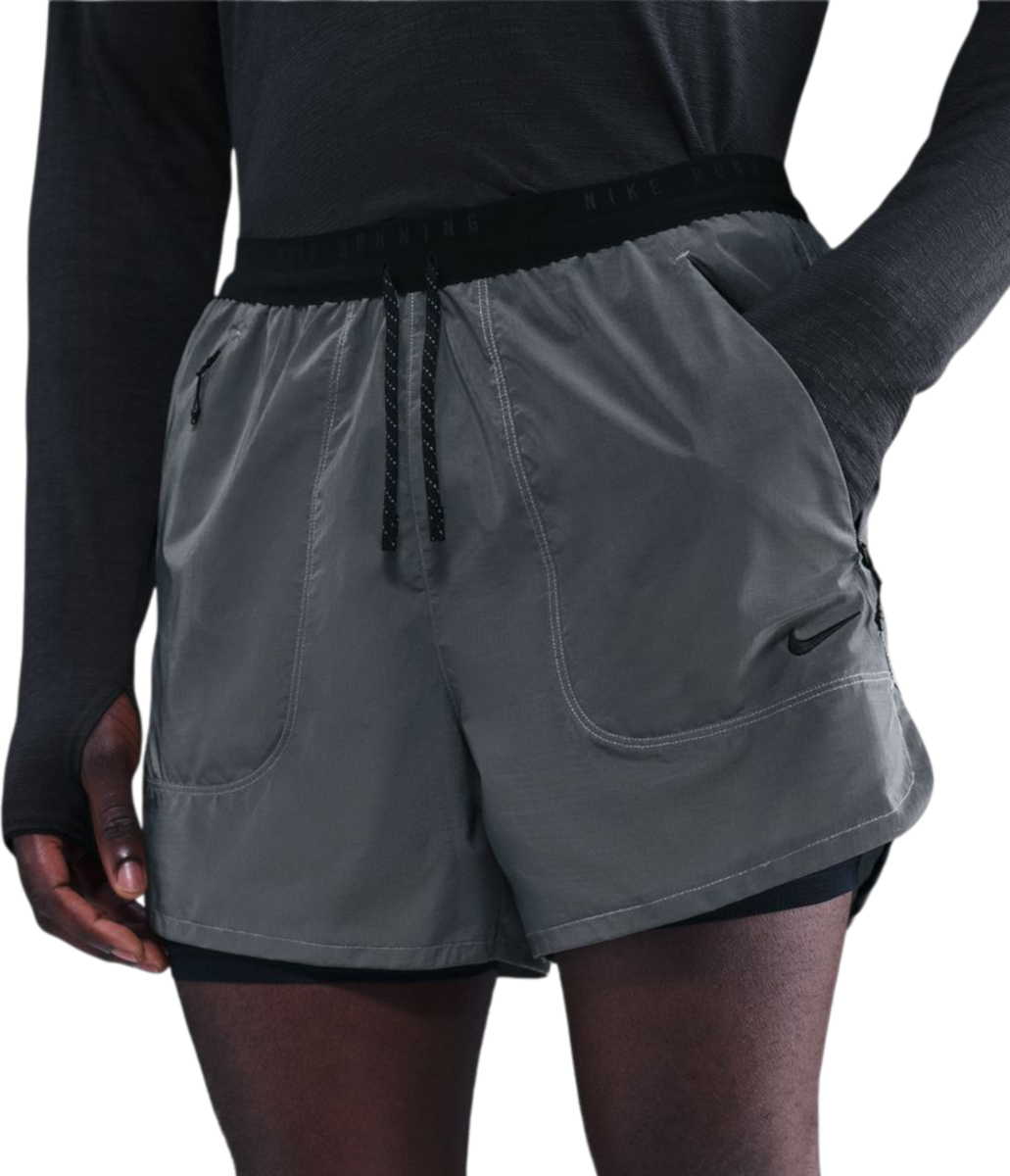 Къси панталони Nike Running Shorts Reflective 4inch 2in1 Сиво | im6267-010, 0