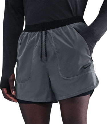 Къси панталони Nike Running Shorts Reflective 4inch 2in1 Сиво | im6267-010, 0