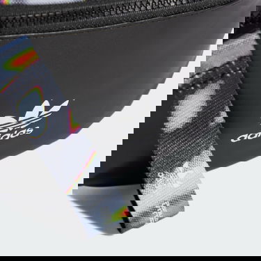 Чанта за кръста adidas Performance Black Waist Bag With Printed Strap Черно | IY4099, 1