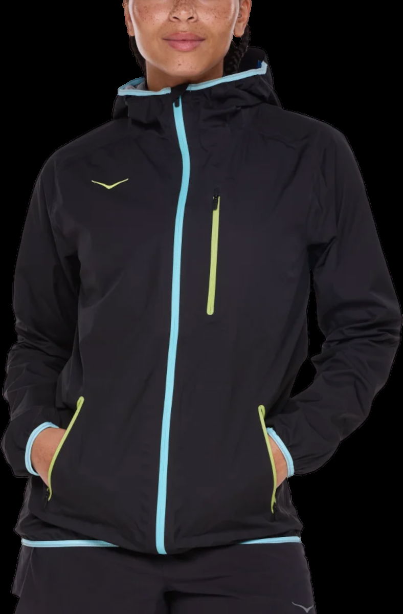 Ветровка Hoka One One Hoka Tecsky Waterproof Jacket Черно | 1156100-blk