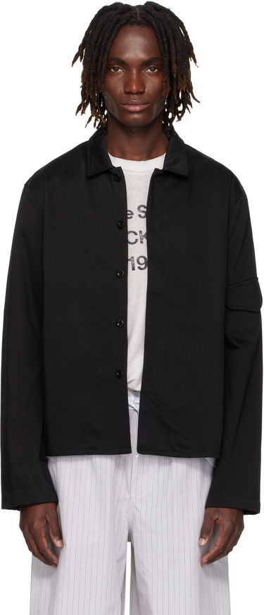 Яке Acne Studios Acne Studios Satin Jacket Черно | B90833-, 0