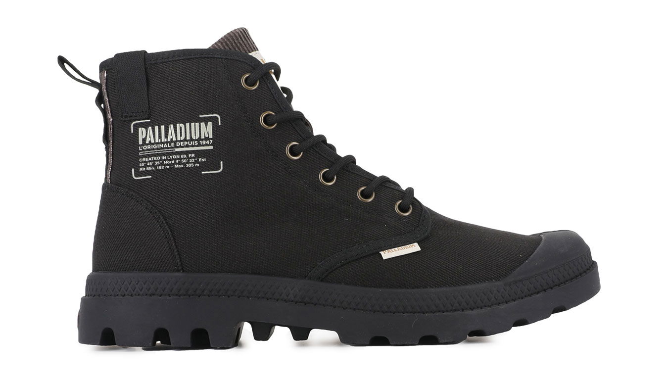 Кецове и обувки Palladium Pampa Michigan 5.5 Черно | 79496-008-M, 0