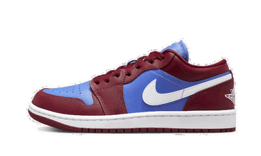 Кецове и обувки Jordan Air Jordan 1 Low ''Deep Red Blue'' W Червено | DC0774-604, 0