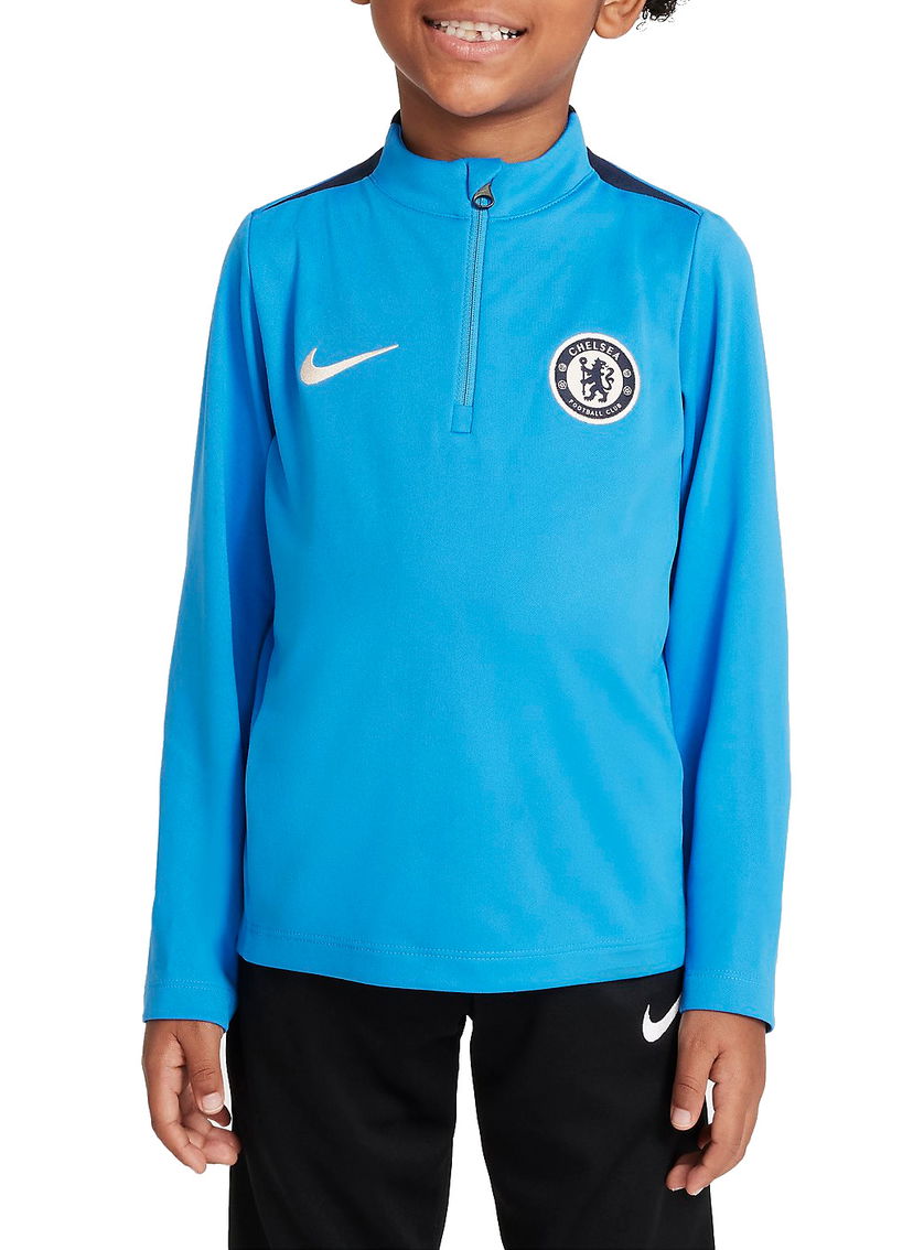 Суитчър Nike Chelsea FC Dri-FIT Strike Drill Top Синьо | fq0076-435