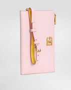 Dolce & Gabbana Calfskin Passport Holder with DG Logo