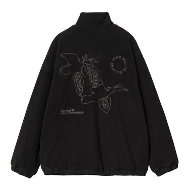 Суитчър Carhartt WIP Flying Ducks Full Zip Fleece Liner Jacket Черно | I033849_9, 5