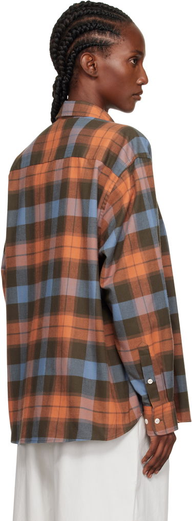 Риза Baserange Baserange Claude Plaid Button-Down Shirt Оранжево
 | TSCL-OC-AU25, 2