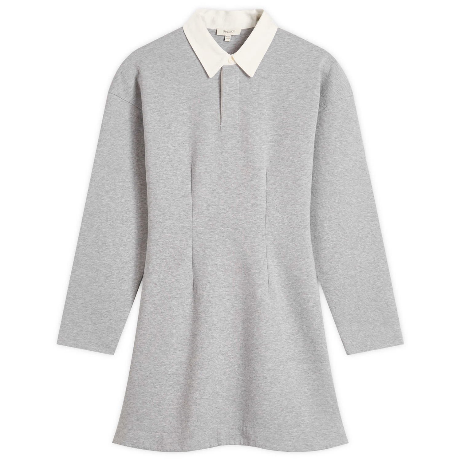 Pокля JW Anderson JW Anderson Long Sleeve Polo Dress, Size Large Сиво | JD0047-PG1845-945, 1