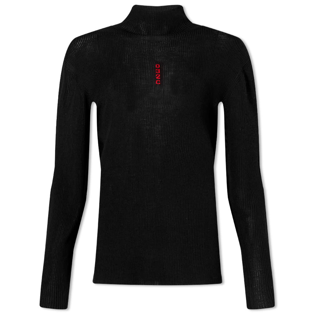 Пуловер 032C Seamless Turtleneck Черно | FW22-K-1051-W, 0