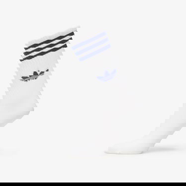Чорапи adidas Performance 3-Stripes High Crew Socks - 3 Pairs Бяло | JV7419, 3