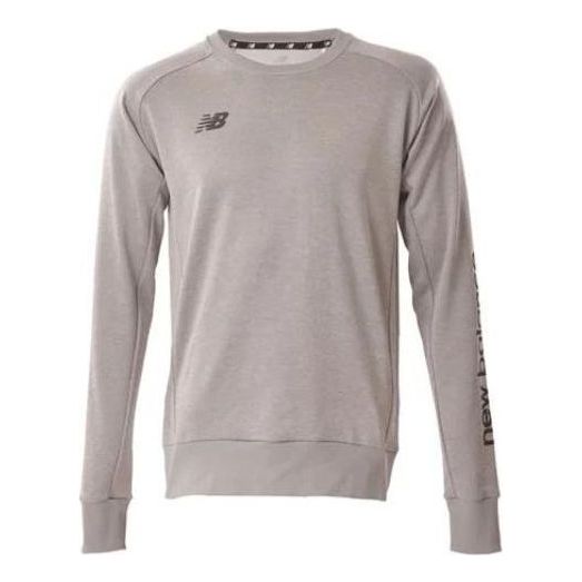 Пуловер New Balance Team Sweatshirt Сиво | JMTF2380-GR, 0
