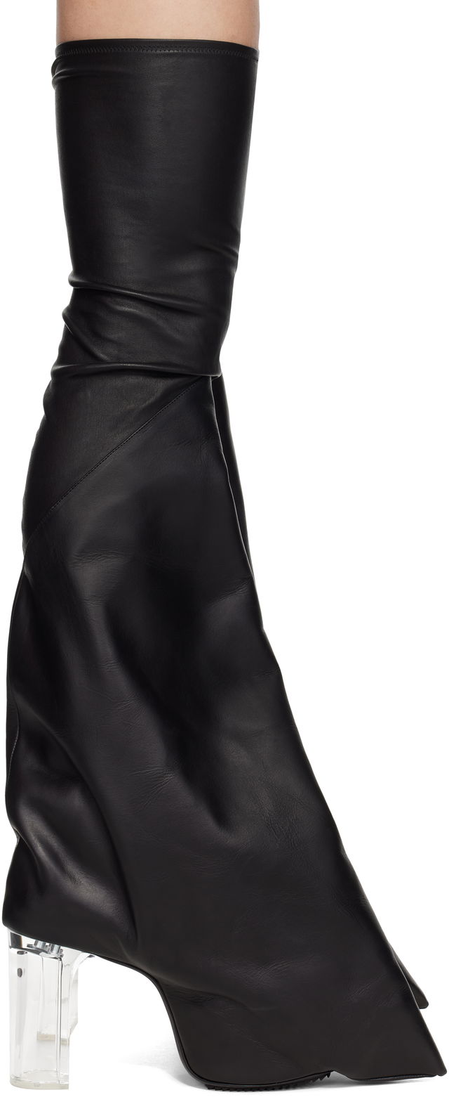 Rick Owens Hollywood Taco Kiss Tall Boots