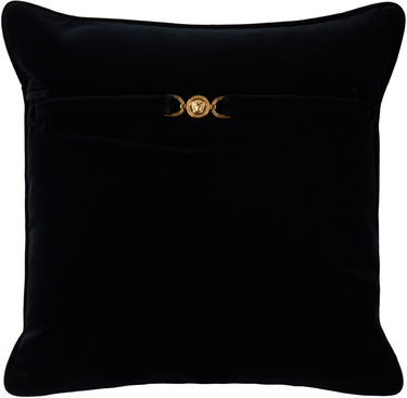 Домашен декор Versace Versace Medusa '95 Velvet Cushion, 45 cm Черно | ZCU454500_1A11960, 0