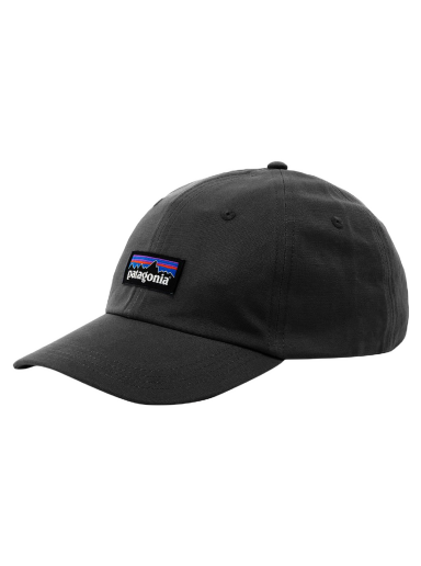 Шапка с козирка Patagonia P-6 Label Trad Cap Черно | 38296-BLK