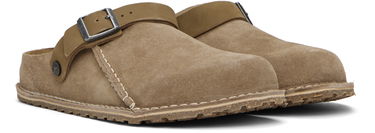 Кецове и обувки Birkenstock Taupe Regular Lutry Premium Suede Loafers Бежово | 1025293, 3
