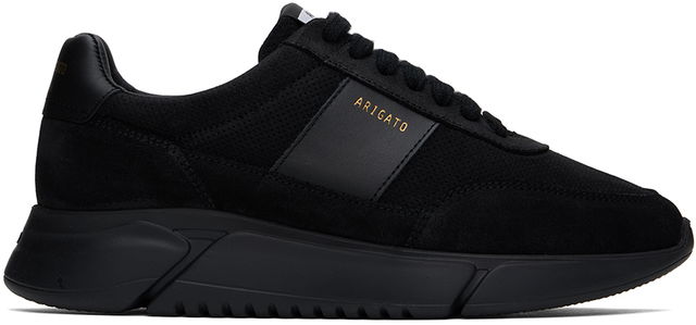 Black Genesis Vintage Runner Sneakers